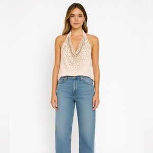 [Ramy Brook] Coley Blush Halter Top